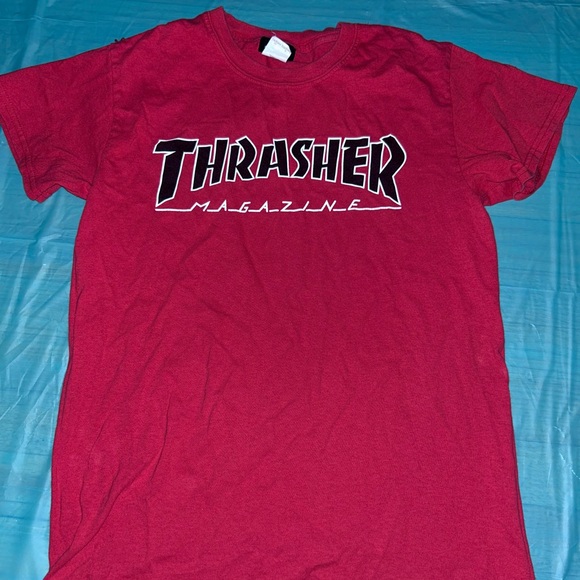 Thrasher Other - Thrasher Bold Red Short Sleeve Tee